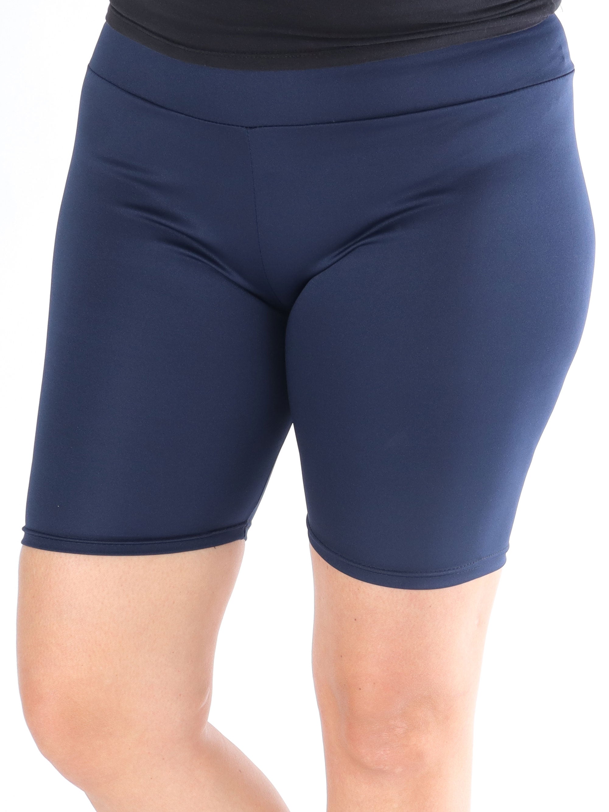 Nadira - Cykelbyxor med bred elastisk fåll